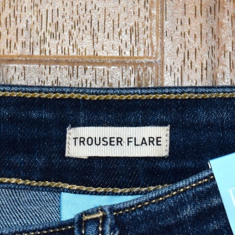 Judy Blue Trouser Flare Jeans Womens 13/31 Petite NWT High Waist Stretch - Picture 7 of 10